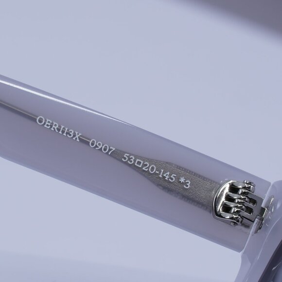 Off-White OOERI13X VALDEZ 0907 Sunglasses Grey Square Frame, Dark Grey Lenses - Picture 5 of 10